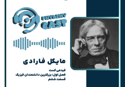 پادکست علمی فیزیک: پادکست معرفی مایکل فارادی که در فیدمی کست تولید شده است
